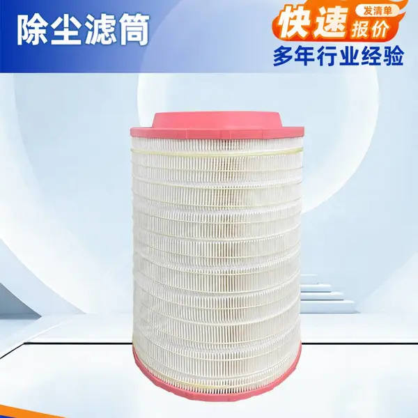 除尘滤芯 滤筒 除尘器配件 耐高温滤筒 脉冲除尘器专用除尘滤筒可定制