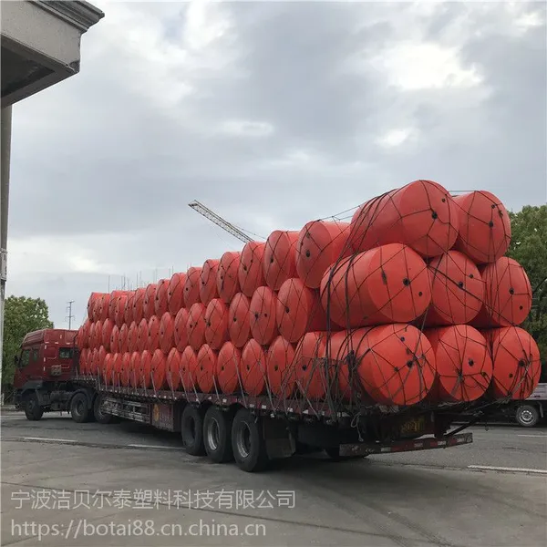 1.2米浮筒式拦污排钢丝绳连接拦漂装置