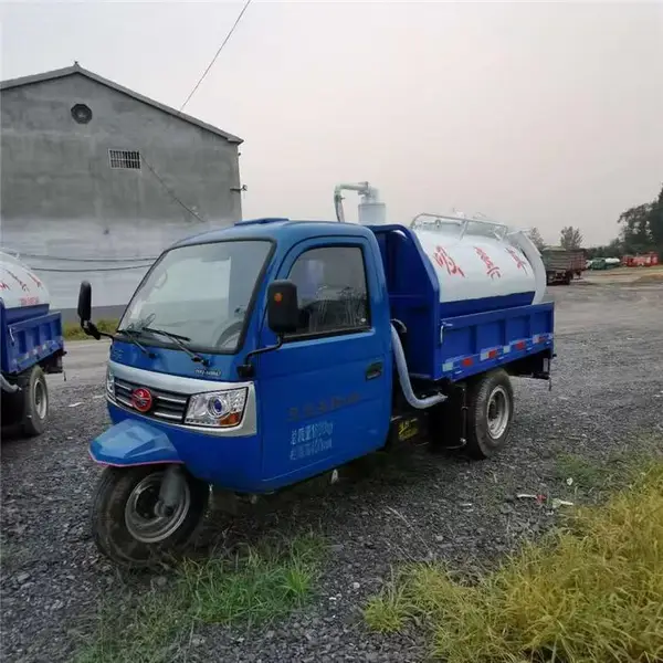 济源市农用三轮吸粪车小型化粪池抽粪机测试大便收据车