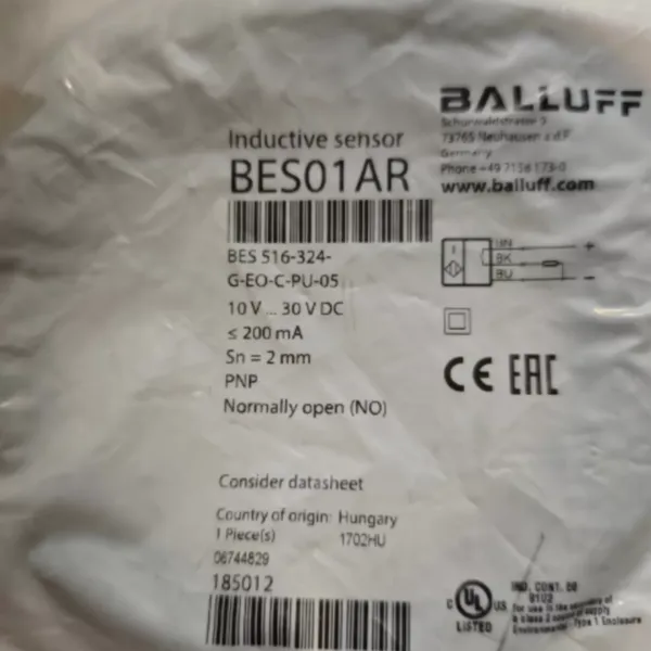 巴鲁夫传感器BES 516-324-EO-C-PU-05