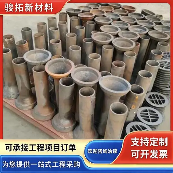 合同厂家批发建筑工程管件直排式桥梁各种配件圆形铸铁泄水管