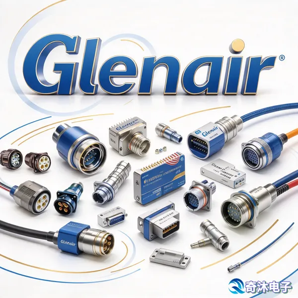 Glenair 800-006-06M12-37PN 航空连接器 阳极氧化 原厂代理商