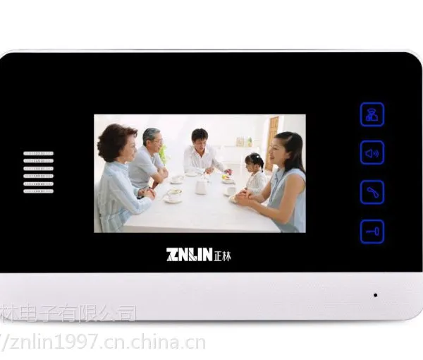 青岛可视对讲门铃带手机APP开门楼宇对讲厂家正林品牌