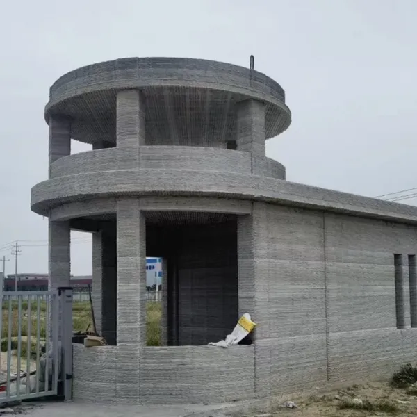 高科技技术项目 太空灰建筑3D打印-3D printed building