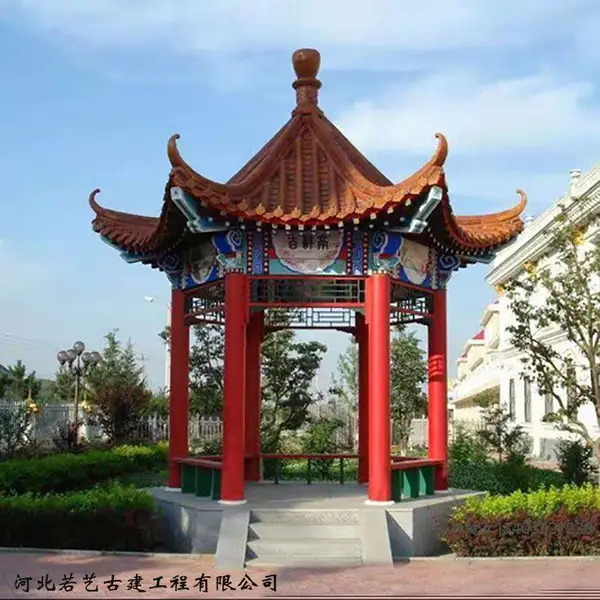承包凉亭造价 防腐木凉亭 水榭长廊施工