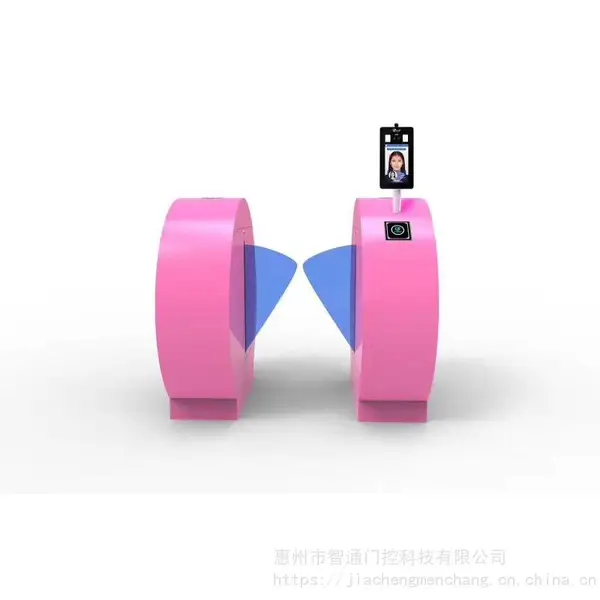 惠州校园接送幼儿园摆闸 安全防撞防夹刷卡翼闸机 动态人脸识别通道闸智通