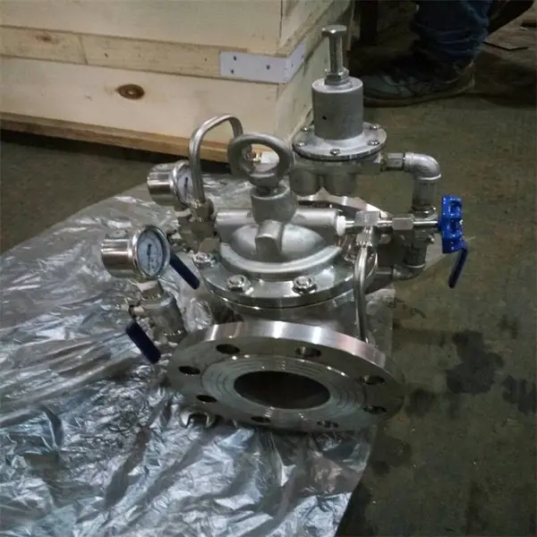 �Զ��ܵ������� 900X-16P DN350����ֲ��ʽ����رշ�-����