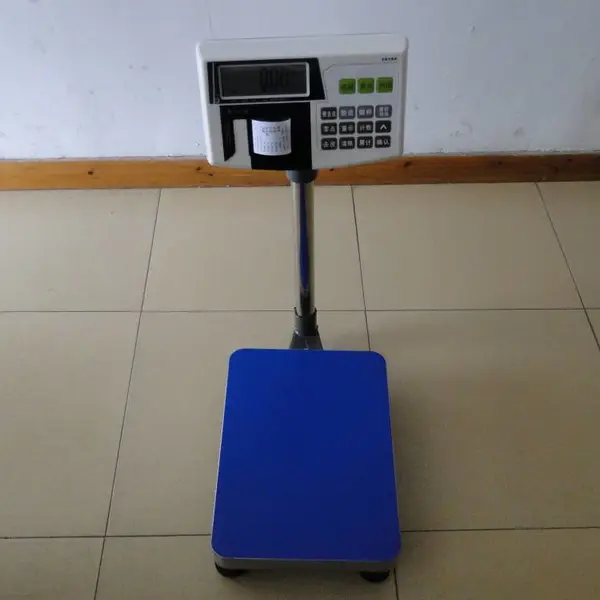 汉衡智能计数台秤75-500kg配置U盘带PLC功能 300kg条码标签打印电子秤