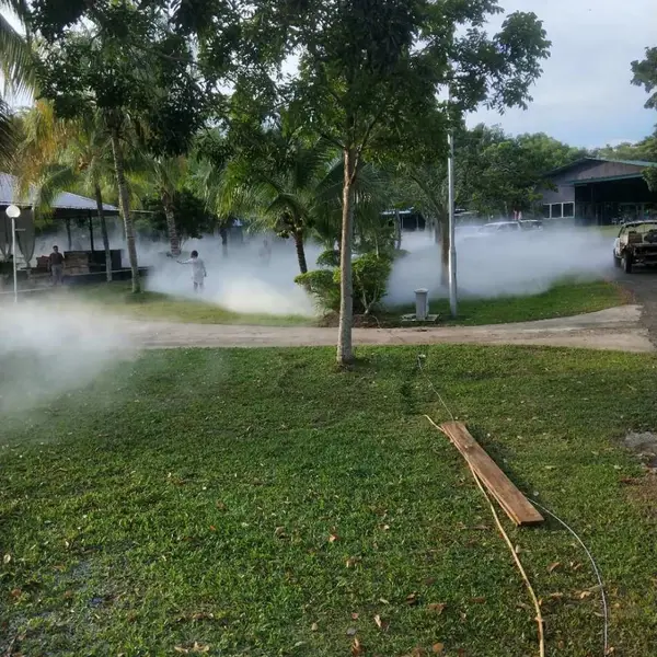 景区文旅人造雾 高压微雾除霾 智能喷雾系统厂家