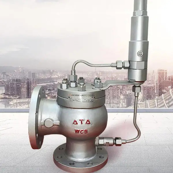 AF46Y先导式安全阀 不锈钢碳钢 DN200南高阀门使用寿命长