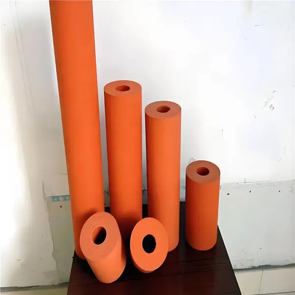 覆膜烫金一体热转印硅胶辊进口材质耐高温350度软硬定做40-95