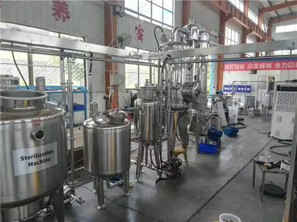 小型番茄酱加工流水线设备