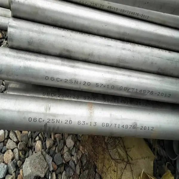06cr25ni20不锈钢无缝管化工旋转炉高温环境工作良好