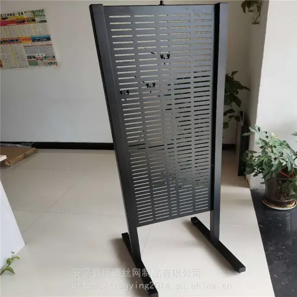 上海超市货架A仓储仓库挂板尺寸A迅鹰冲孔板货架子