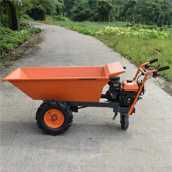 岷焜MK-750B汽油运输车皮带传动汽油斗车工地转运车沙子运输车建筑材料运输车
