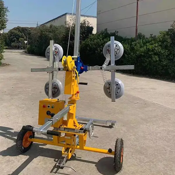 鼎东手推吸盘车 真空吸盘手推车 移动玻璃升降器手推车