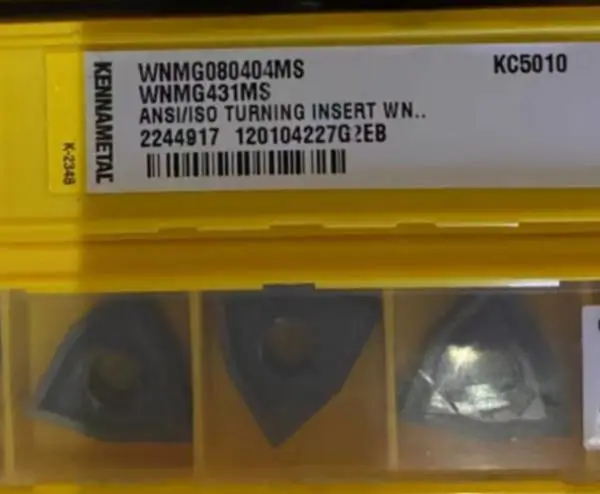 美国原装进口肯纳刀具批发WNMG080404MS KC5010