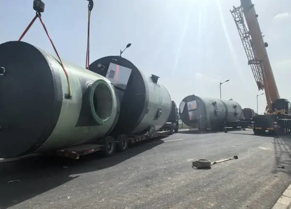 一体化泵站 400型 雨水提升 市政工程 玻璃钢 防淤堵 河北生产 免费报价