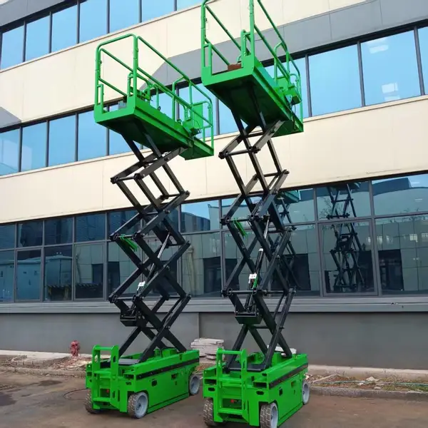 GTJZ-10剪叉式升降平台 高空作业维修电动液压式登高车 模块化设计 威联