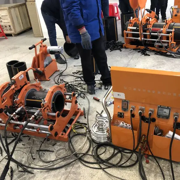 全自动PE热熔对接焊机,燃气专用热熔焊机,塑料管焊接机 天然气管道焊机工厂直销