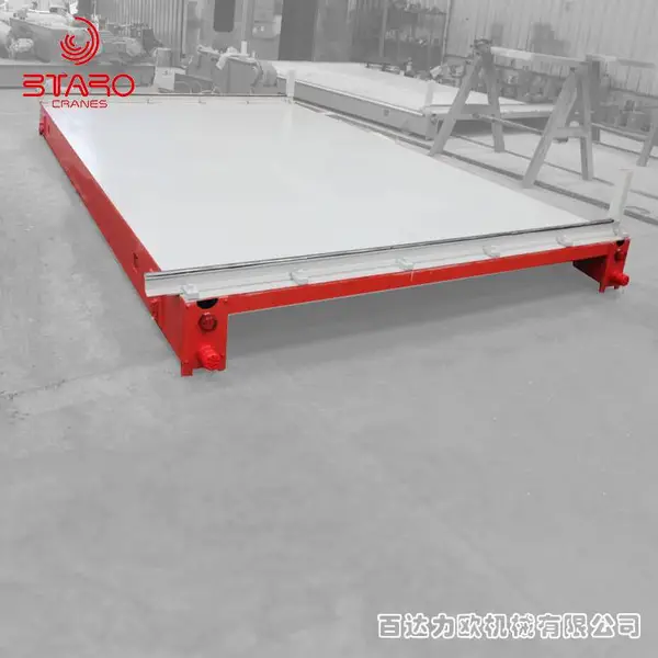 大吨位轨道车 重载机械配件轨道平车 模具轨道运输车