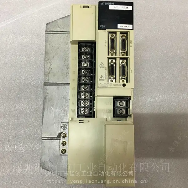 三菱伺服驱动器 MDS-R-V2-6060上电报过流故障维修