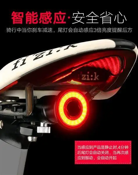 自行车尾灯智能感应刹尾车灯
