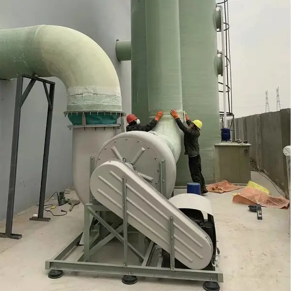 ���ķ��Ҷ�� ˳ʱ�뷽�� 37kw�����ַ����� FRP�Ͽ�