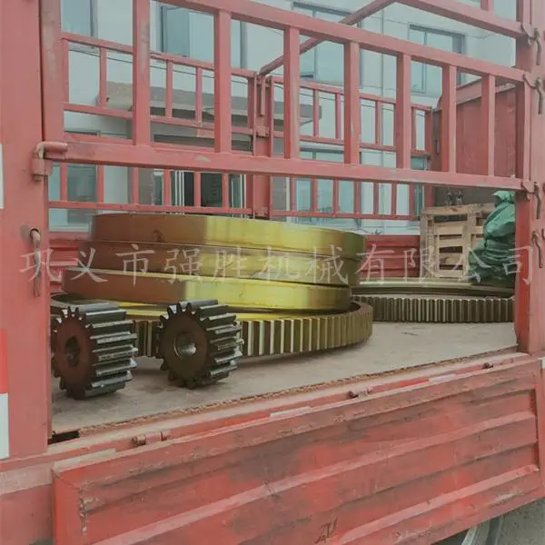闪蒸干燥机大齿轮 烘干机滚圈 铸钢托辊拖轮 单排双排链轮配件加工