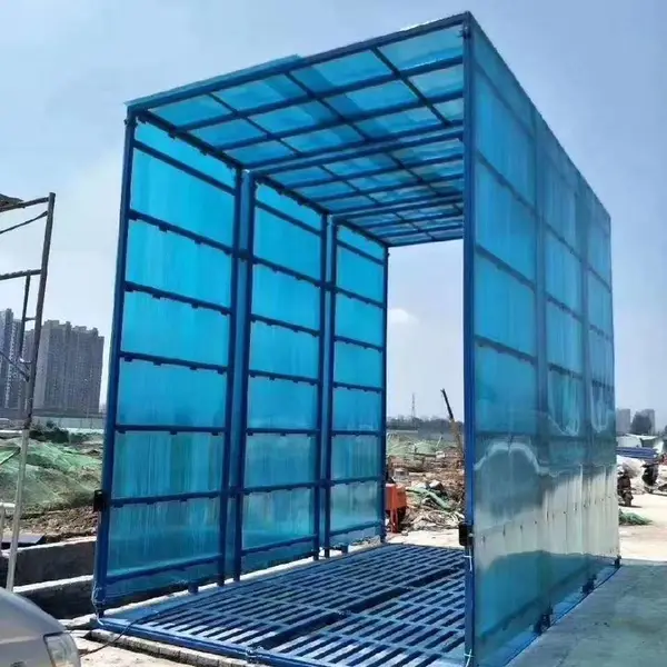 供应四川成都建筑工地封闭式洗车机