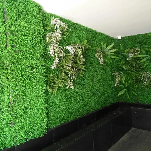 植物墙阳台装饰墙面人工假草坪地毯仿真草皮绿植墙面户外装饰水管道遮挡