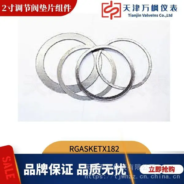 fisher配件RGASKETX182配件用于维修Fisher2寸调节阀