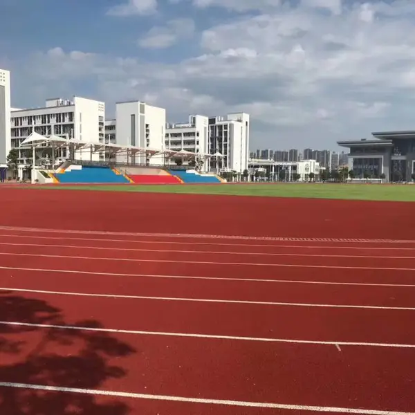 13mm塑胶跑道施工材料学校运动场跑道颗粒