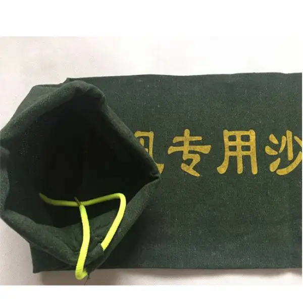 物业应急堵水帆布沙袋 加厚帆布袋有机硅防汛沙袋帆布防汛沙袋