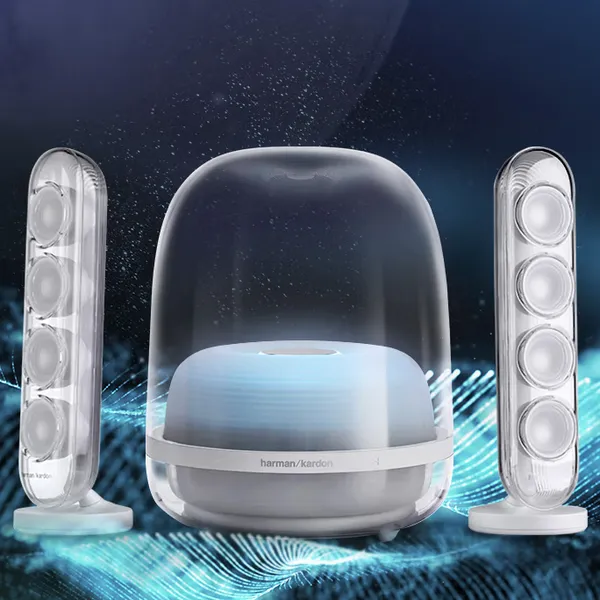 哈曼卡顿 Harman/Kardon水晶四代 无线蓝牙桌面音箱 电视电脑音响郑州专卖店正品