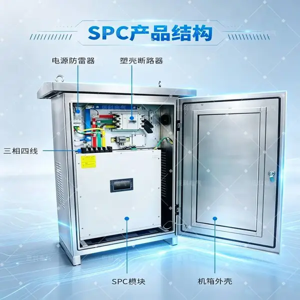 质科电气三相负荷不平衡自动调节装置100kvar风光储能远距离用电三相电流不平衡电能质量综合优化治理装置