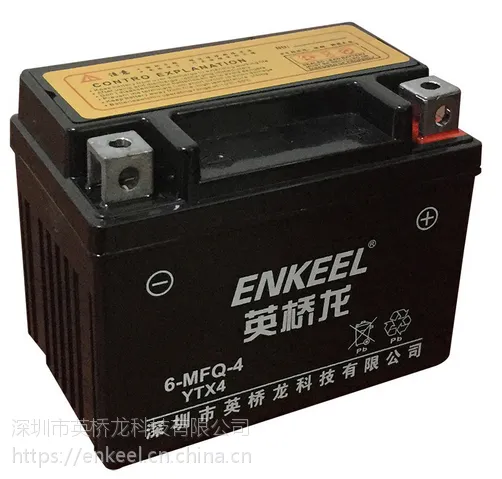 摩托车电瓶12V4Ah电瓶车充电蓄电池12v免维护铅酸蓄电池YTX4