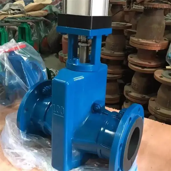 气动管夹阀 铸钢气动胶管阀 GJ641X-10C 法兰铸钢气动夹管阀