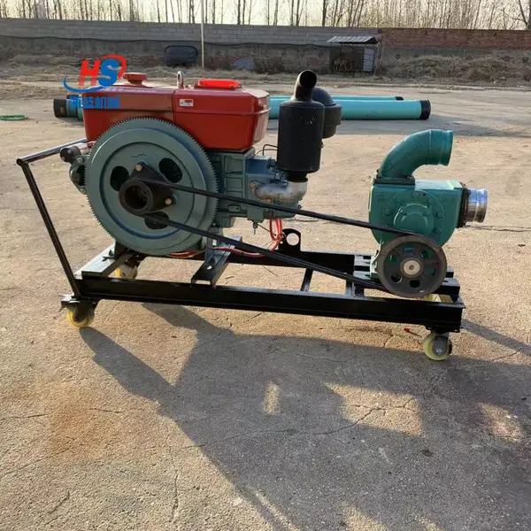 便携式柴油机抽水泵3寸/80mm农用灌溉泵抗旱防汛应急水泵型号
