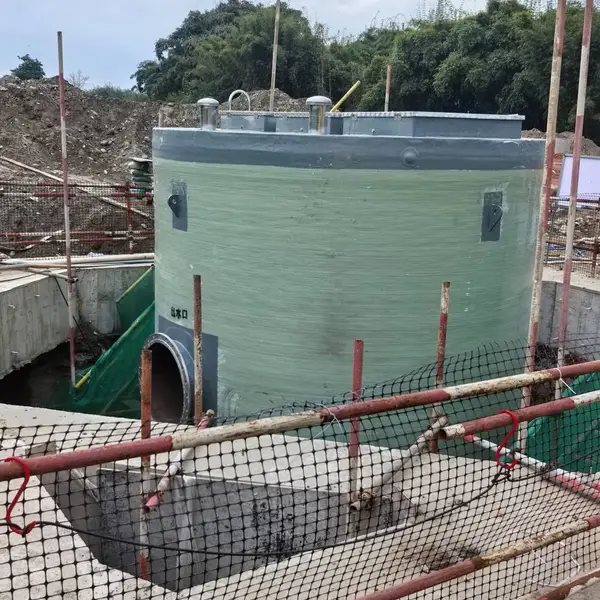 枣恒环保 一体化预制泵站 远程监控 玻璃钢雨水污水提升泵站 按需定制