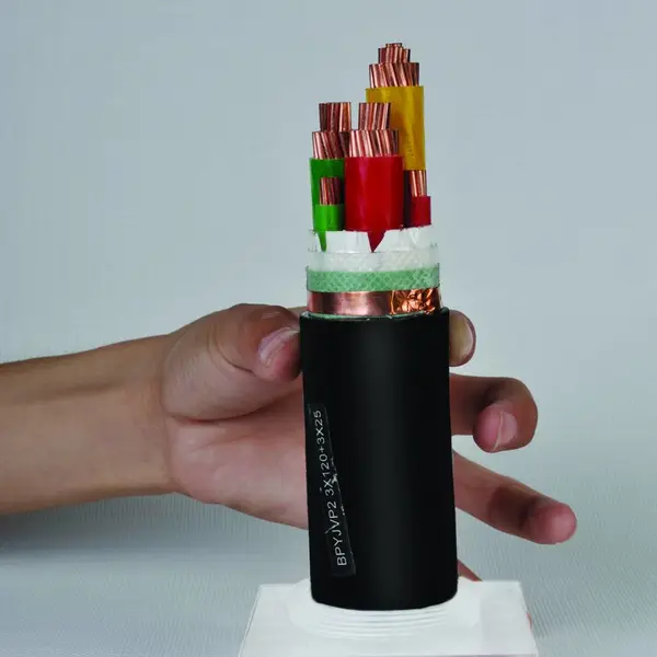 PYJVRP交联聚乙烯绝缘带屏蔽 阻燃变频电缆 变频器专用电力电缆