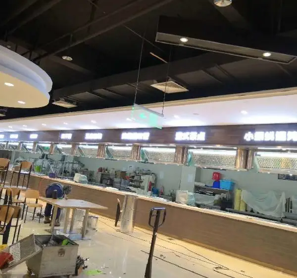山西大同后厨明档烟罩净化一体机含税静电吸附率95%