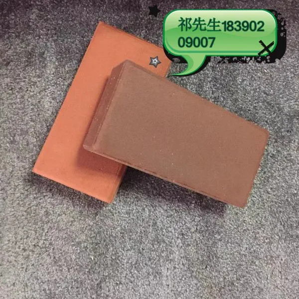 供应湘潭烧结砖 透水砖 广场园林砖 规格200*100 230*115