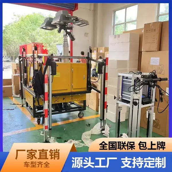 自卸式发电机组 20KW-100KW 皮卡车载式电力系统 防汛大功率柴油机
