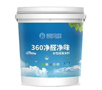 蓝天豚360净醛净味 水性硅藻涂料,厂家硅藻泥,环保艺术涂料