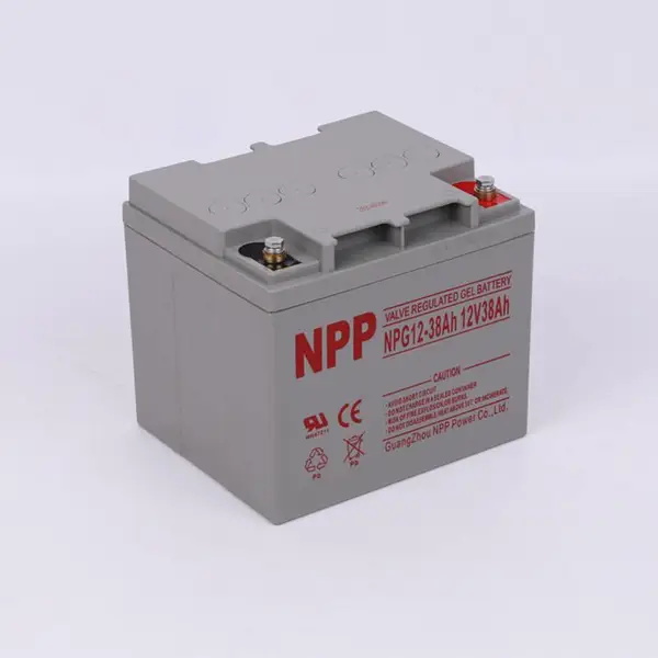 耐普胶体蓄电池NPG12-40Ah 12V40AH UPS不间断电源 太阳能配套