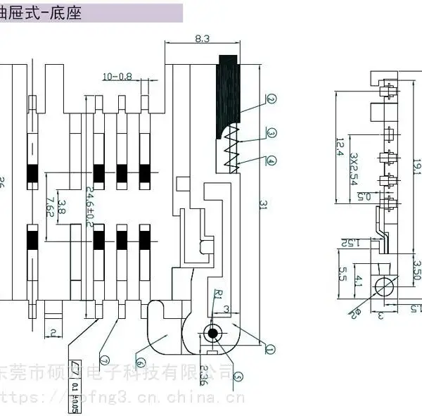 MINI SIM PIN PUSH 抽屉式(工业级)