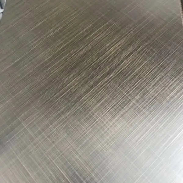 手工拉丝青古铜 不锈钢镀铜发黑做旧 十字纹304不锈钢镀铜