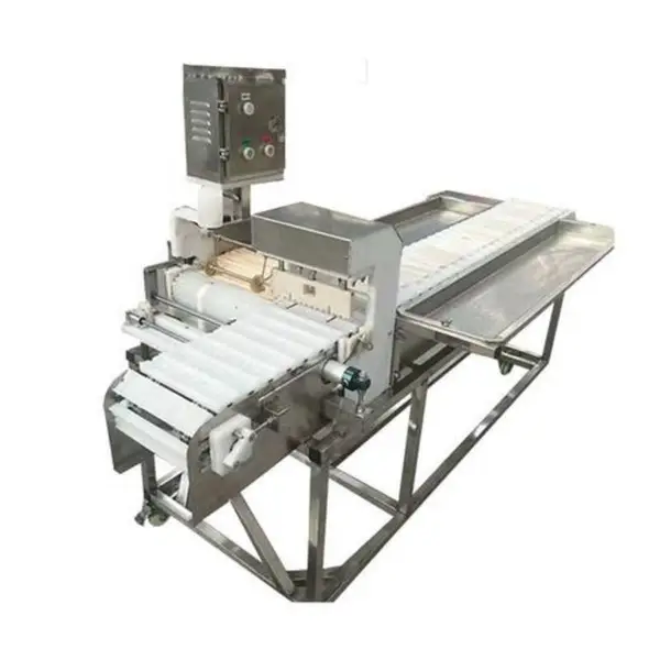 明投电动羊肉串机 功率500W 外形1200mm穿串设备