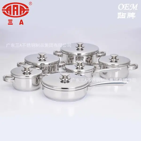 德国品牌代加工厂 优质不锈钢厨具锅具制造商 锅具贴牌oem厂家